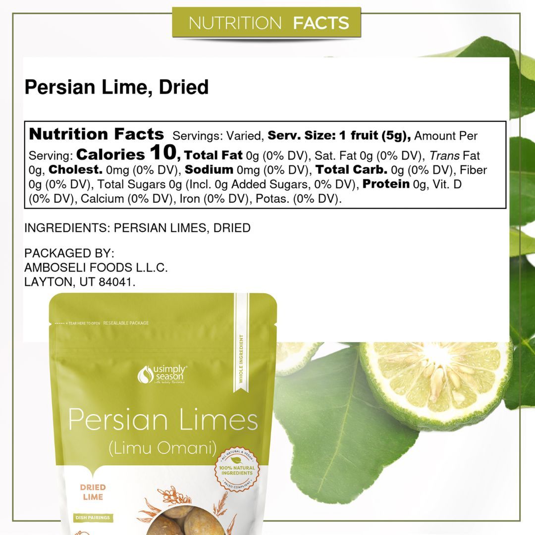 persian lime - whole